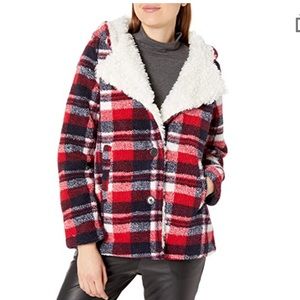 Paid Hooded Fleece Jacket